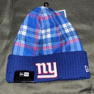 New york giants plaid hat